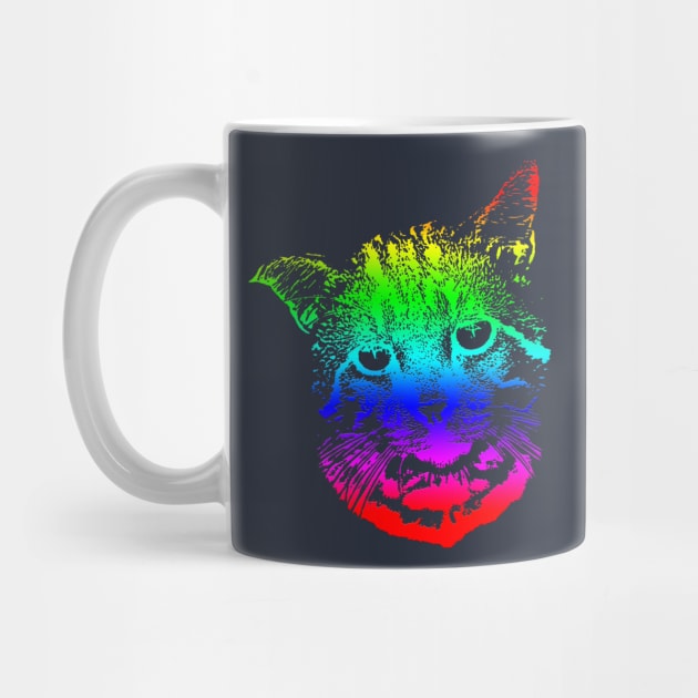 Rainbow Cat Design by Aziz